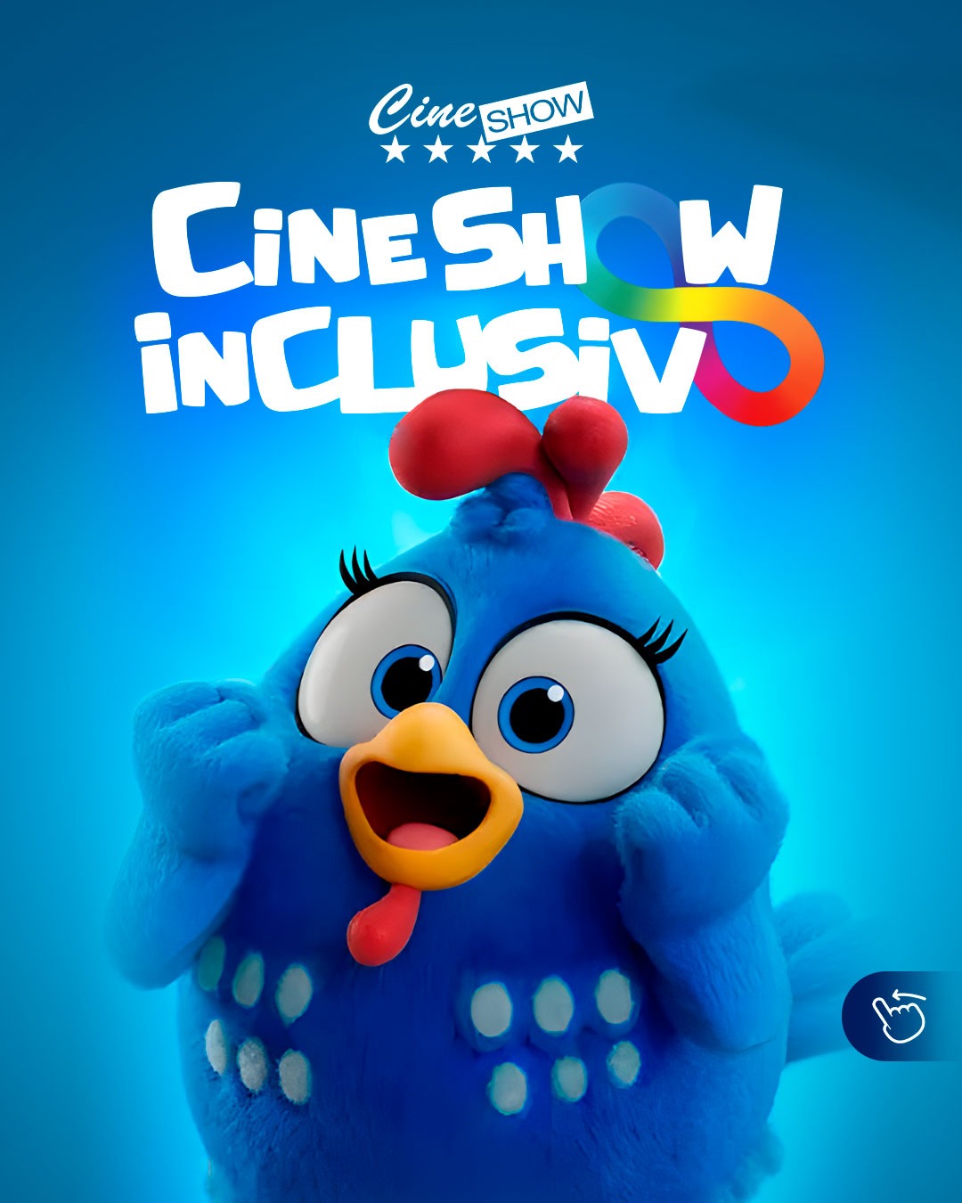 Cine Show Inclusivo - Galinha Pintadinha no Patio Petropolis
